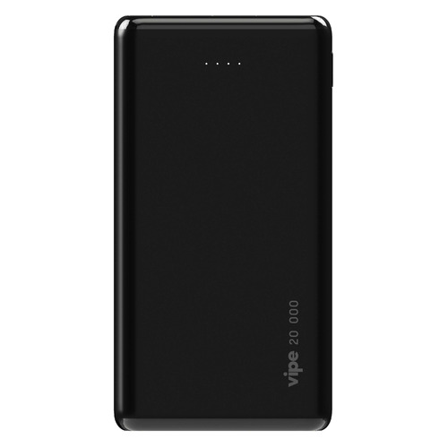 Внешний аккумулятор (Power Bank) Vipe, 20000мAч, черный [vppb20kuc2uablk]