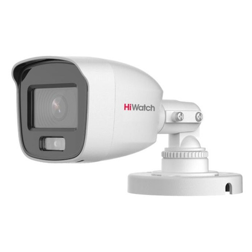 Камера видеонаблюдения аналоговая HIWATCH DS-T200L (6 mm), 1080p, 6 мм, белый