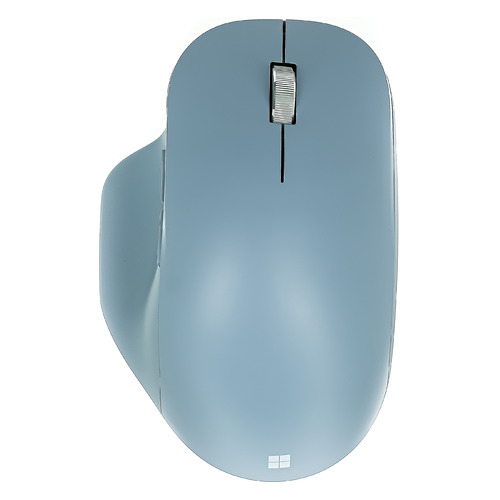 Мышь Microsoft Ergo Ergonomic, оптическая, беспроводная, голубой [222-00059]