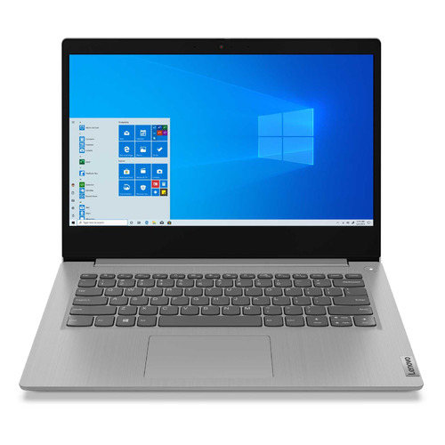 Ноутбук Lenovo IdeaPad 3 14ITL05, 14", IPS, Intel Celeron 6305 1.8ГГц, 8ГБ, 256ГБ SSD, Intel UHD Graphics , Windows 10 Home, 81X7007BRU, серый