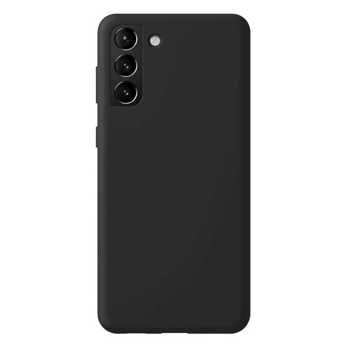 Чехол (клип-кейс) Deppa Liquid Silicone Pro, для Samsung Galaxy S21+, черный [870010]