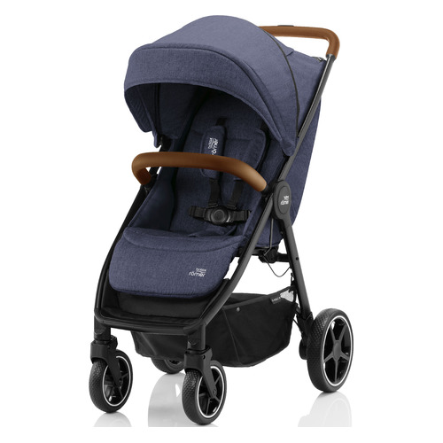 Прогулочная коляска BRITAX ROEMER B-Agile R, Navy Ink/Brown [2000032875]