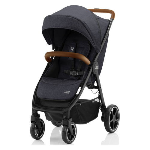 Прогулочная коляска BRITAX ROEMER B-Agile R, Black Shadow/Brown [2000032870]