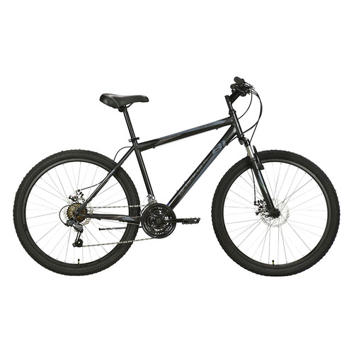 Велосипед BLACK ONE Onix 26 D (2021), горный (взрослый), рама 18", колеса 26", черный/черный, 15.31кг [hd00000418]