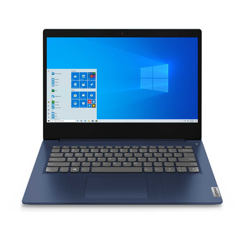 Ноутбук Lenovo IdeaPad 3 14IML05, 14", IPS, Intel Core i3 10110U 2.1ГГц, 8ГБ, 256ГБ SSD, Intel UHD Graphics , Windows 10 Home, 81WA00HERU, синий