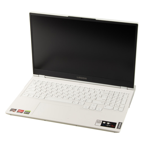 Ноутбук Lenovo Legion 5 15ACH6, 15.6", IPS, AMD Ryzen 5 5600H 3.3ГГц, 16ГБ, 512ГБ SSD, NVIDIA GeForce RTX 3050 для ноутбуков - 4096 Мб, noOS, 82JW003DRK, белый