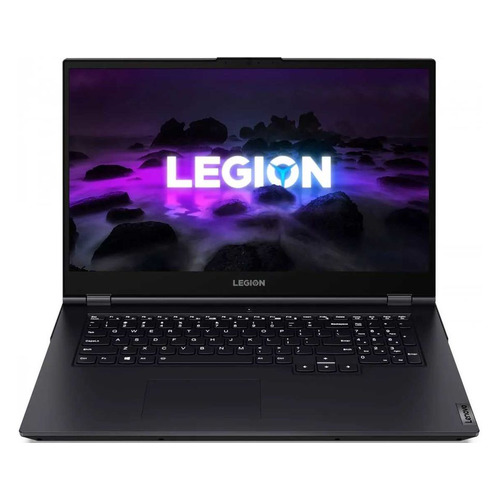 Ноутбук Lenovo Legion 5 17ACH6, 17.3", IPS, AMD Ryzen 7 5800H 3.2ГГц, 16ГБ, 512ГБ SSD, NVIDIA GeForce RTX 3050 для ноутбуков - 4096 Мб, noOS, 82K00006RK, темно-синий