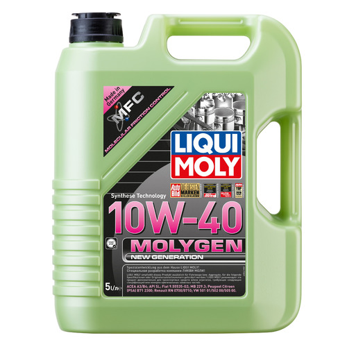 Моторное масло LIQUI MOLY Molygen New Generation 10W-40 5л. синтетическое [39028]