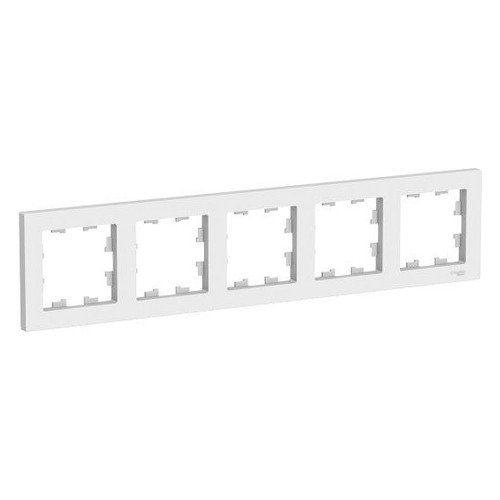 Рамка Schneider Electric AtlasDesign ATN000105 наклад. 5x белый
