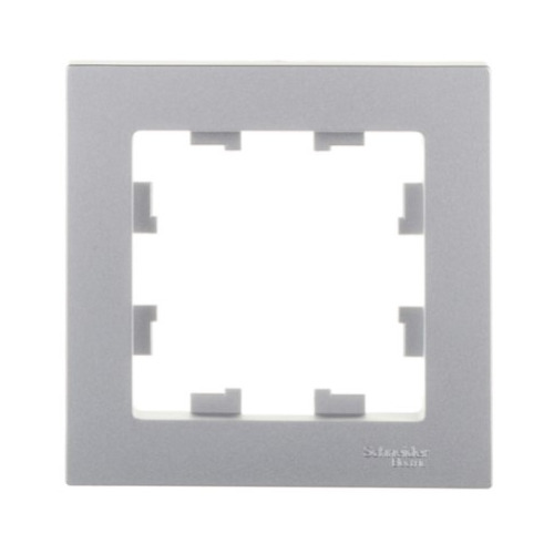 Рамка Schneider Electric AtlasDesign ATN000301 наклад. 1x ABS алюминий