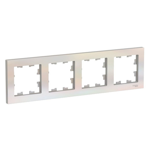 Рамка Schneider Electric AtlasDesign ATN000405 наклад. 5x термопласт жемчуг
