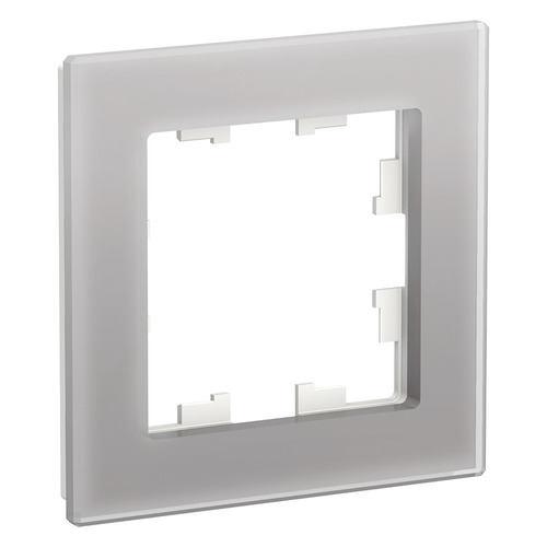Рамка Schneider Electric AtlasDesign ATN320301 наклад. 1x ABS алюминий