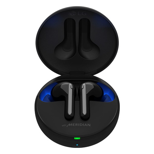 Гарнитура LG Tone Free, HBS-FN7, Bluetooth, вкладыши, черный [hbs-fn7.abrubk]
