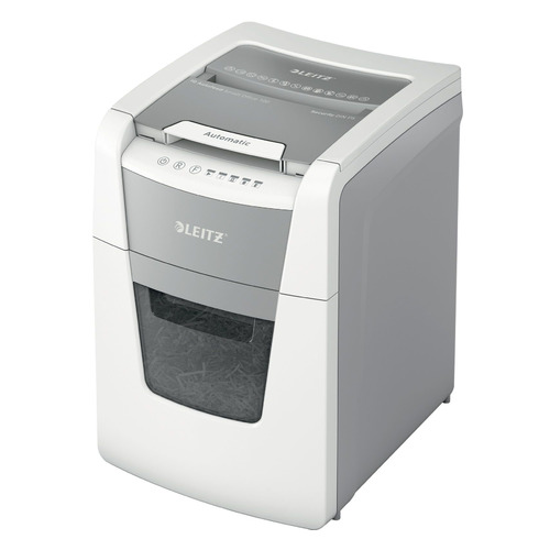 Уничтожитель бумаг Leitz IQ Autofeed Small Office 100 P5, с автоподачей, P-5, 2х15 мм, 100 лист. одновременно, 34л [80120000]