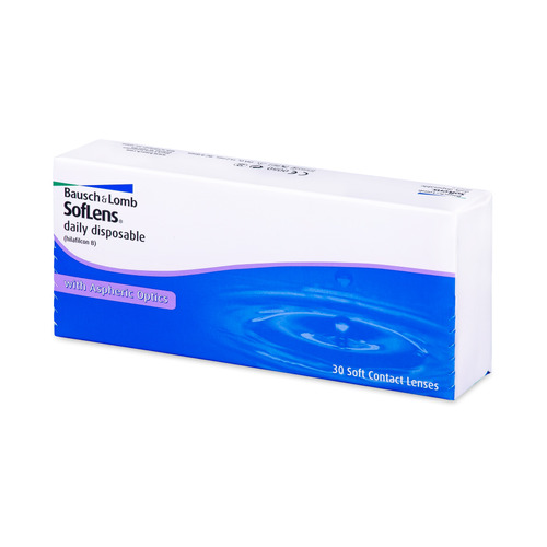 Контактные линзы BAUSCH + LOMB SofLens Daily Disposable, 8.6мм, -5,5, 30шт