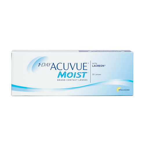 Контактные линзы ACUVUE Moist, 8.5мм, -1,25, 30шт