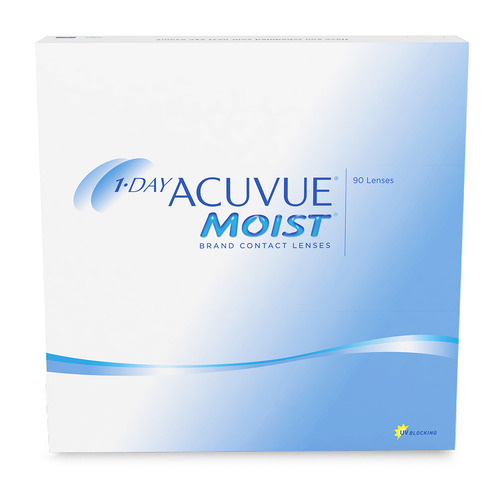 Контактные линзы ACUVUE Moist, 8.5мм, -1, 90шт