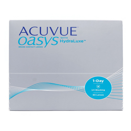 Контактные линзы ACUVUE Oasys, 8.5мм, -1,25, 90шт