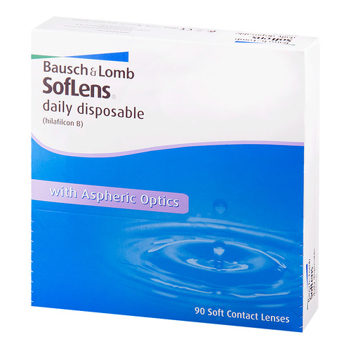 Контактные линзы BAUSCH + LOMB SofLens Daily Disposable, 8.6мм, -2,25, 90шт