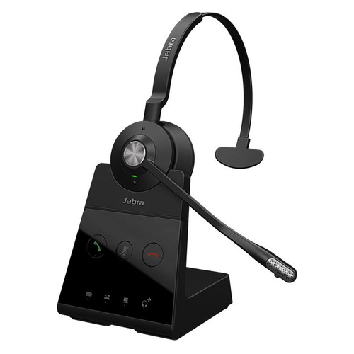 Гарнитура Jabra Engage 65, для компьютера, накладные, радио, черный / серебристый [9553-553-111]