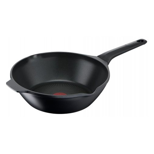 Сковорода ВОК (WOK) Tefal Delicio E2321974, 28см, 18см, без крышки, черный [2100118217]