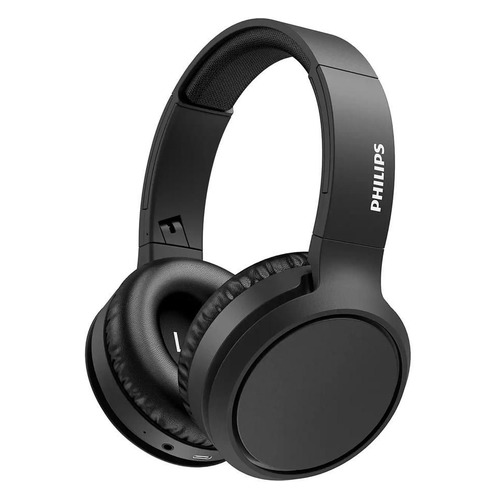 Гарнитура Philips TAH5205BK/00, 3.5 мм/Bluetooth, накладные, черный