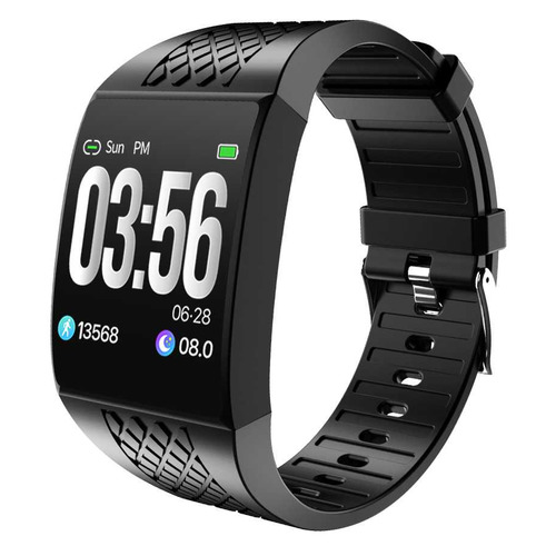 Фитнес-трекер DENN Fit 3, 1.3", черный / черный [dft-03b]