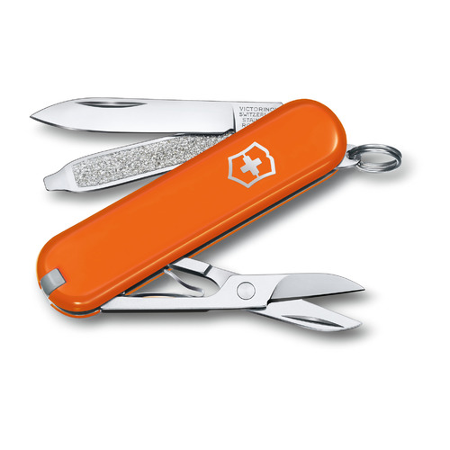 Складной нож Victorinox Classic Mango Tango, функций: 7, 58мм, коробка картонная [0.6223.83g]