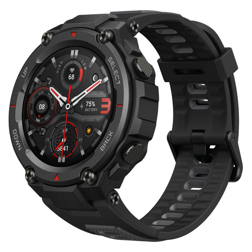 Смарт-часы AMAZFIT T-Rex Pro, 1.3", черный / черный