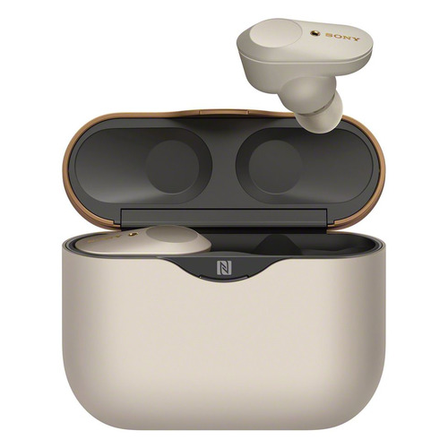 Гарнитура Sony WF-1000XM3, Bluetooth, вкладыши, серебристый [wf1000xm3s.e]