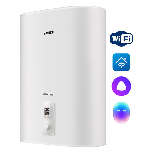 Водонагреватель Zanussi Artendo WiFi ZWH/S 30, накопительный, 2кВт, 30л, белый [нс-1237357]