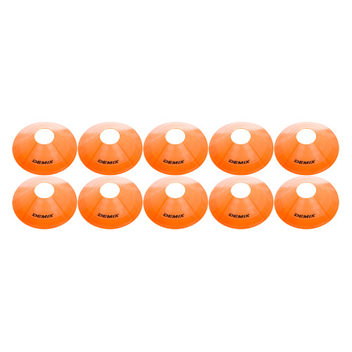 Фишки для футбола DEMIX D2-10pc, оранжевый [dpdm10-d2]