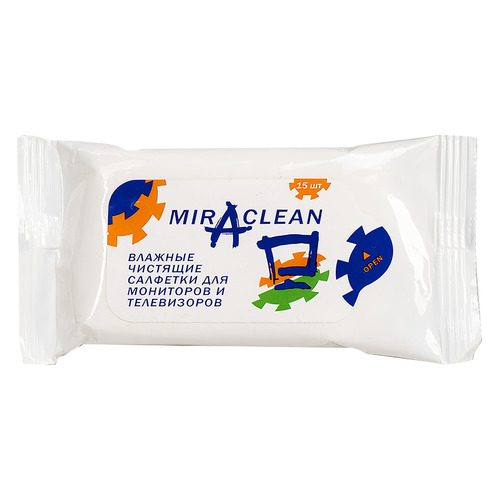 Влажные салфетки Miraclean, 15 шт [24112]