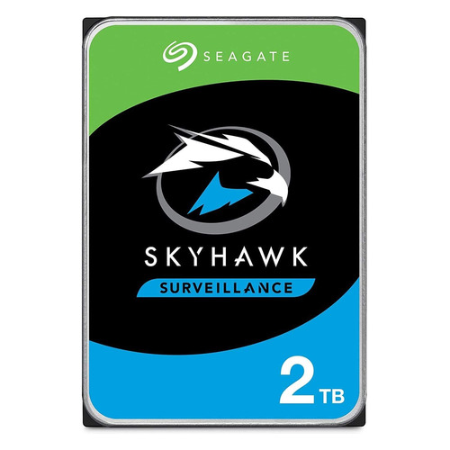 Жесткий диск Seagate Skyhawk ST2000VX015, 2ТБ, HDD, SATA III, 3.5"