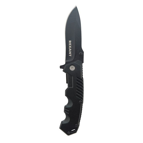 Складной нож REXANT Black, 200мм, черный , блистер [12-4905-2]