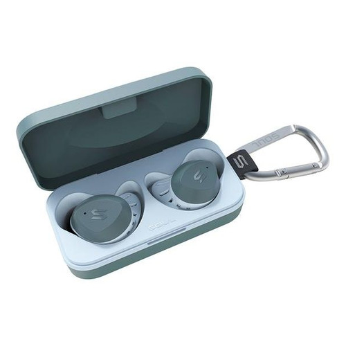 Гарнитура Soul S-FIT, Bluetooth, вкладыши, зеленый матовый [80001132]