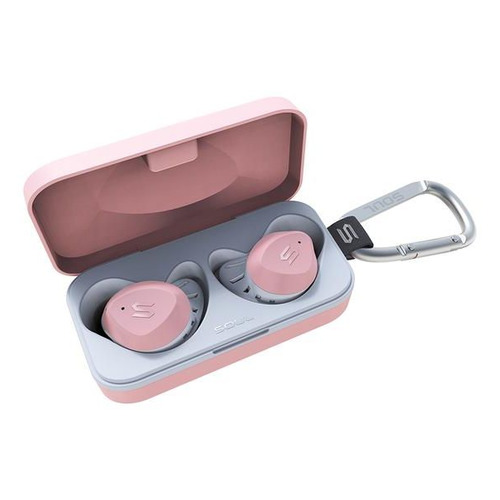 Гарнитура Soul S-FIT, Bluetooth, вкладыши, розовый матовый [80001130]
