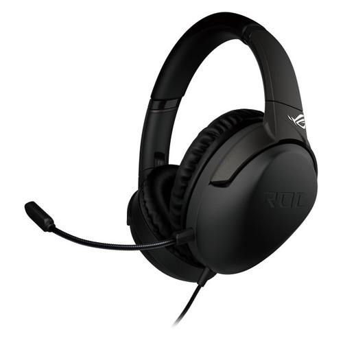 Гарнитура игровая ASUS ROG Strix Go Core, для компьютера и игровых консолей, накладные, черный [90yh02r1-b1ua00]