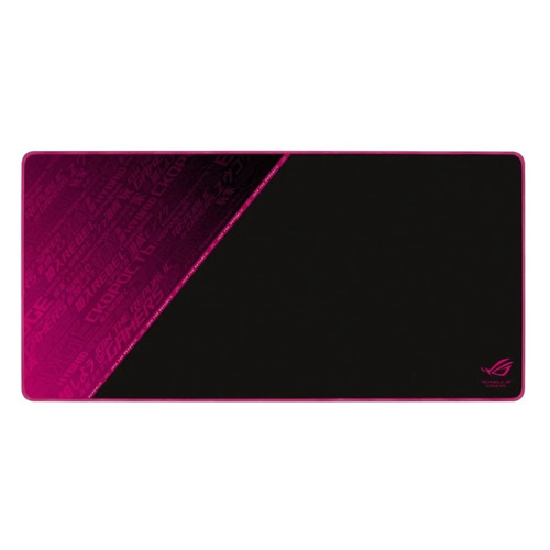 Коврик для мыши ASUS NC07-ROG SHEATH EP, 3XL, черный/розовый [90mp01z0-bpua00]