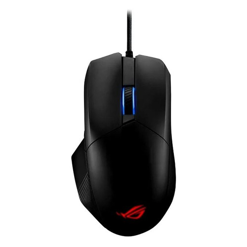 Мышь ASUS P511 ROG CHAKRAM CORE, игровая, оптическая, проводная, USB, черный [90mp01t0-bmua00]