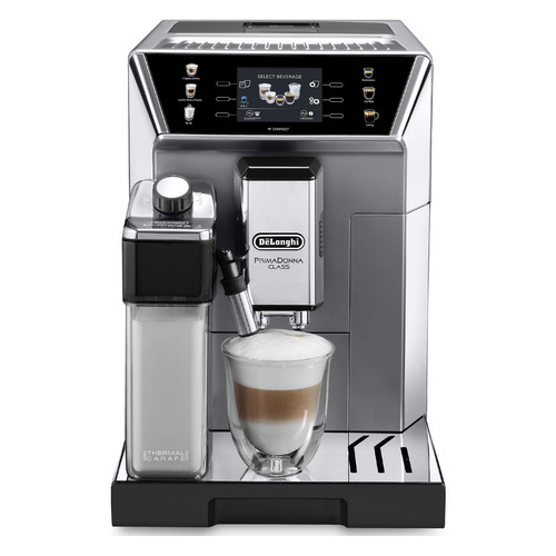 Кофемашина DeLonghi ECAM550.85.MS, серебристый/черный