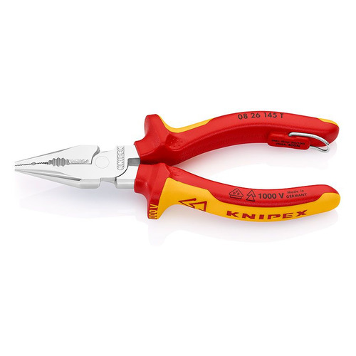 Плоскогубцы KNIPEX KN-0826145T, 145мм