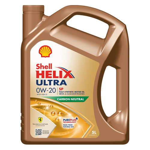 Моторное масло SHELL Helix Ultra 0W-20 5л. синтетическое [550056348]