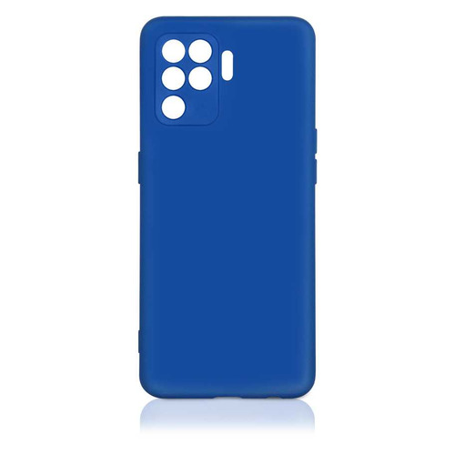 Чехол (клип-кейс) DF oOriginal-11, для Oppo Reno 5 Lite, синий [df ooriginal-11 (blue)]