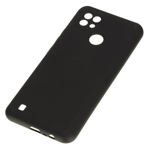 Чехол (клип-кейс) DF rmOriginal-11, для Realme C21, черный [df rmoriginal-11 (black)]