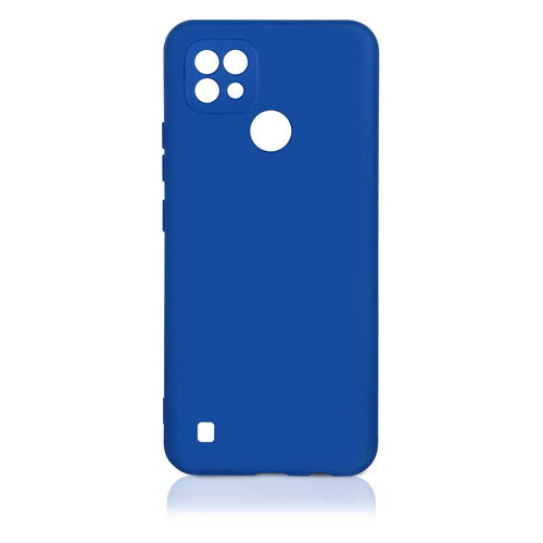 Чехол (клип-кейс) DF rmOriginal-11, для Realme C21, синий [df rmoriginal-11 (blue)]