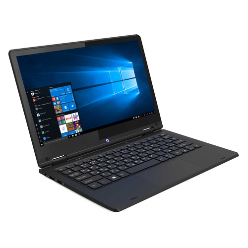 Ноутбук-трансформер IRBIS NB NB121 YOGA, 11.6", IPS, Intel Celeron N4020 1.1ГГц, 4ГБ, 64ГБ eMMC, Intel HD Graphics 600, Windows 10 Home, NB121, черный