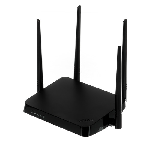 Wi-Fi роутер D-Link DIR-825/RU/I1A, черный