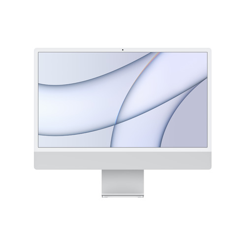 Моноблок Apple iMac MGPD3RU/A, 24", Apple M1 8 core, 8ГБ, 512ГБ SSD, Apple, macOS, серебристый