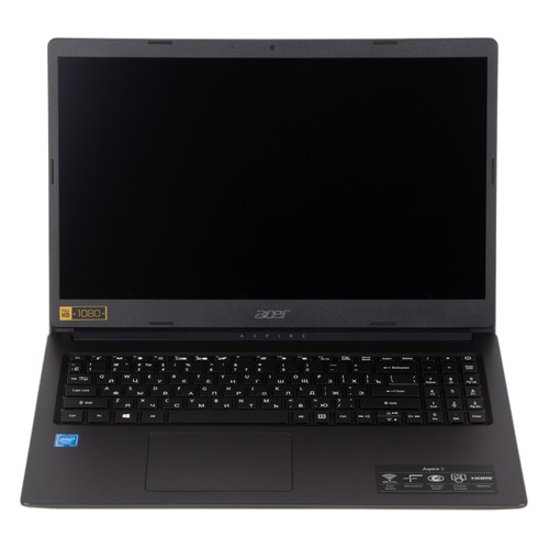 Ноутбук Acer Aspire 3 A315-34-C7CQ, 15.6", IPS, Intel Celeron N4020 1.1ГГц, 4ГБ, 128ГБ SSD, Intel UHD Graphics 600, Windows 10 Home, NX.HE3ER.01X, черный